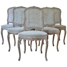 Set Of Six Caned Back French Chairs Furniture Design Chair Cheap Office Chairs Woven Dining Chairs