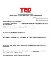 Food Worksheets