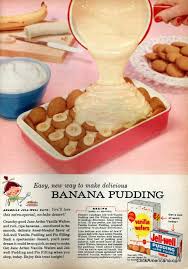 No Bake Banana Pudding With Vanilla Wafers 1956 Recipe No Bake Banana Pudding Vintage Recipes Banana Pudding