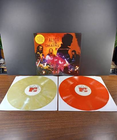 Alice in Chains: MTV Unplugged *extremely Rare French Import* 2 Album Set  (colored Vinyl) Vintage Vinyl Record Album Lp, 1996 - Etsy