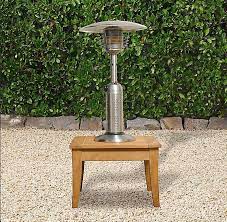 A table top patio heater is a small patio heater designed to warm those around a table. Deluxe Tabletop Propane Patio Heater