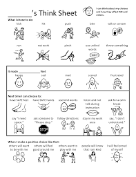 Visual Think Sheet Pdf Google Drive Classroom Management Think Sheet School Social Work