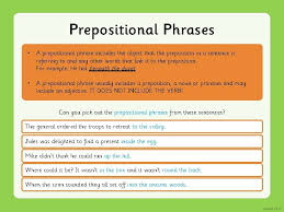 The book lies on the table. Prepositions Which Of The Following Words Are Prepositions