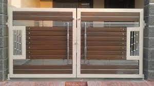 The wrought iron entry gate bears all resemblances to a palace gate with a touch of gold against the dark black background. Top 100 Modern Gate Design Ideas 2021 Catalogue Youtube