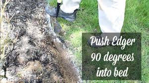 I'm going to keep those 2 things for around my house, but the. How To Edge A Flower Bed By Home Repair Tutor Youtube