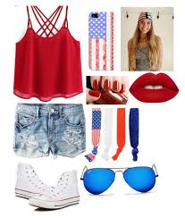 Bodysuit in striped stars design, recommend for 4th july. Designer Clothes Shoes Bags For Women Ssense 4th Of July Outfits Outfits For Teens Fourth Of July Shirts