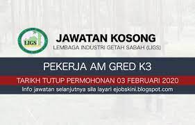 Check spelling or type a new query. Jawatan Kosong Lembaga Industri Getah Sabah Januari 2020
