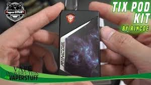 Plus the three working mides, the rincoe tix pod kit will bring you a fantasitic vaping. Tix Pod Kit By Rincoe Indonesian Vape Introduction Youtube