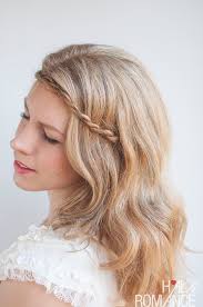 To recreate her look, blast your roots with a dry shampoo like amika perk up dry shampoo to add fullness and grip. Twist Pin Rope Braided Headband Hairstyle Tutorial Hair Romance