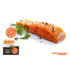 Je Suis Un Bon Carpaccio De Saumon Fume Prepare Par Un Poissonnier Intermarche Poisson Frais Saumon Fraise Poisson