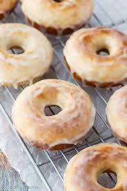 old fashioned baked donuts baked by