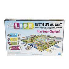 Un juego de mesa que lleva a los jugadores a través de las múltiples etapas de la vida de trabajar y tener una familia. Hasbro Games Juego El Juego De Life Juego De Mesa Familiar Para 2 A 4 Jugadores Juego Para Ninos De 8 Anos En Adelante