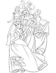 Therapeutic effects of coloring pages. Disney Princess Free Printable Coloring Pages Coloring Home