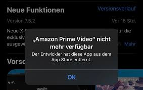 Prime Video App Nicht Mehr Im App Store Verfugbar Update Iphone Ticker De