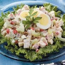 Place all the ingredients, except the water chestnuts, in a food processor and pulse to to assemble: Crunchy Style Chicken Salad Recipe How To Make It Taste Of Home