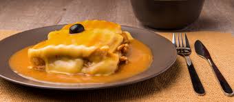 Usually with both ham, sausages and steaks in it at the same time. Francesinha Traditional Sandwich From Porto Portugal