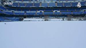 The stadium is not fully wheelchair accessible, but wheelchair users can get free access to the trophies exhibition, benches and coaching area, including 1 wheelchair attendant. Spectacular Images Of The Santiago Bernabeu Covered In Snow Dugout