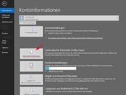If you have a personal account previously configured, select. Abwesenheitsnotiz Erstellen In Outlook 365 Tech Faq