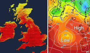 Warnings are usually issued six to 24 hours in advance, although some severe weather (such as thunderstorms and tornadoes) can occur rapidly, with less than a half hours' notice Met Office Heat Warning First Ever Extreme Heat Alert Issued For Swathes Of Uk Forecast Weather News Express Co Uk