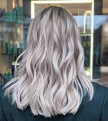 The contrast between the icy shade and a dark base is striking. 12 Ash Blonde Hair Looks That Give Us The Chills Wella Professionals