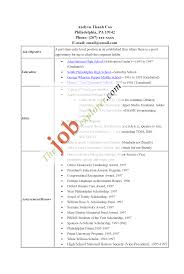 Simple College Student Resume Format For Students