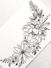 55 Simple Small Flowers Tattoos Drawing Tattoos Ideas For Women This Season Koees Blog Flower Tattoo Drawings Beautiful Flower Tattoos Flower Art Drawing