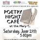 Ocean Springs Library Poetry Night