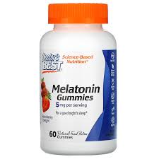 Melatonin is a hormone that doctors sometimes call the sleep hormone. Doctor S Best Melatonin Gummies Strawberry Delight 5 Mg 60 Gummies Iherb
