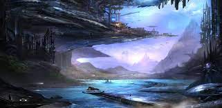 Http All Images Net Fond Ecran Hd Wallpaper Hd 10209 Check More At Http All Images Net Fond Ecran H Anime Scenery Wallpaper Scenery Wallpaper Fantasy City