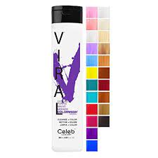 With keratin, olive oil & vitamin e for strong hair. Celeb Luxury Viral Semi Permanent Colorwash Shampoo Extreme Purple 240 Ml Amazon De Beauty
