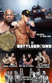 Wwe Fantasy Match Ppv Poster Battleground Wwe Ppv Wrestling Memes Wwe Legends