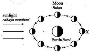 Takwim qamari fasa fasa bulan dalam bahasa melayu. Pada Setiap Malam Kita Dapat Melihat Bentuk Bulan Yang Berbeza Beza Apakah Fasa Bulan Pa