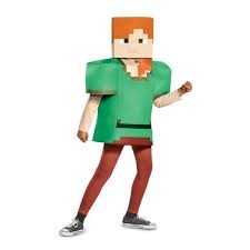 Disguise Boys' Minecraft Alex Classic Costume - Size 10-12 - Walmart.com