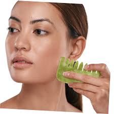 Amazon.com: GARVALON 4pcs Jade Scalp Massager Combs Multi-functional  Handheld Gua Tools for Relaxation Muscle Tension Relief and Skin Tightening  Portable Natural Jade for Face Head Care : Health & Household