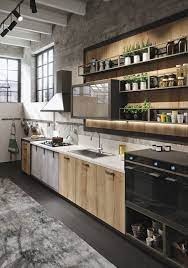 I am now addicted to pinterest and instagram as a source for inspiration and design ideas. Industrial And Rustic Designs Resurfaced By The New Loft Kitchen Industrial Decor Kitchen Industrial Kitchen Design Loft Kitchen