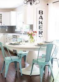 Effortlessly modern, metal dining room chairs easily transition to other rooms of the home, including kitchens, home offices and more. Diy Chalk Paint Table The Inspiration Board Home Decor Chalk Paint Table Kitchen Decor