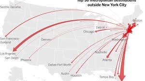 Map of flight path and driving directions from chicago to houston. Where New Yorkers Moved To Escape Coronavirus The New York Times