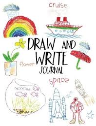 Draw And Write Journal Creative Writing Drawing Journal For Kids Half Page Lined Paper With Drawing Space 8 5 X Drawing Journal Kids Journal Journal Writing