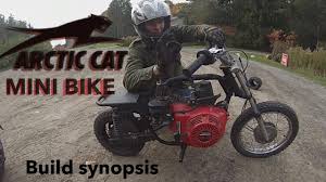 Arctic cat mini bike is the most anticipated product assembled by north american manufactuer arctic cat. Arctic Cat Mini Bike With A Honda Gx270 Youtube