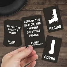 Porno or Pacino Guessing Game Cards for sale online | eBay Australia