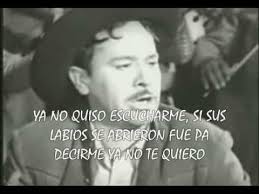 No quotes approved yet for asi era pedro infante. Me Canse De Rogarle Pedro Infante Con Letra Youtube Good Night Messages Pedro Infante Music Poster