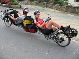 Tandem Reverse Recumbent Bike Trips Tandem Bike Bike