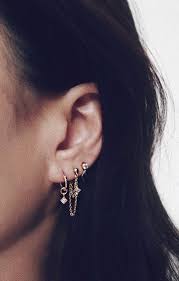 Dainty Gold Earring Set Gold Earring Set Of 3 Mix And Match Etsy In 2020 Ear Jewelry Dainty Gold Earrings Earrings