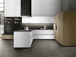 lacquered kitchen with integrated