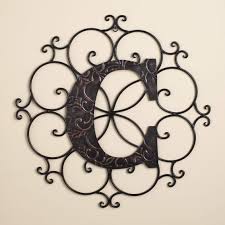 Shop by subject, style, room, best sellers & more. Amazon Com The Lakeside Collection Monogram Wall Hanging Decoration With Distressed Scrollwork Finish C Home Kitchen