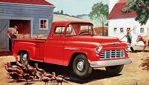 Image result for Red 1950 Truck