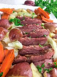 Serve the flavorful corned beef with cabbage wedges, red potatoes and carrots. Instant Pot Corned Beef And Cabbage Momma Lew