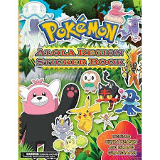 Pokemon Alola Region Sticker Book By The Pokemon Company International Paperback Target Cute book for your pokemon fans!