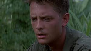 Michael J. Fox as Private First Class Max Eriksson in Casualties of War  (1989)