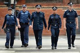 The Most Recent Controversial New York Style Victoria Police Uniform Launched In December 2012 Operati Victoria Police Police Dress Uniform Police Uniforms